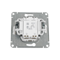 Перекрестный переключатель Systeme Electric Glossa Молочный, сх.7, 10AX SE GSL000971