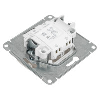 Перекрестный переключатель Systeme Electric Glossa Молочный, сх.7, 10AX SE GSL000971