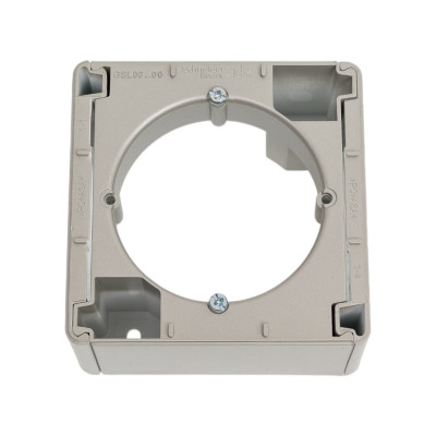 Коробка Systeme Electric Glossa Платина для наружного монтажа SE GSL001200