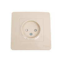 Розетка Systeme Electric Blanca внутр Беж б/з со шторками, 16А, 250В SE BLNRS000117