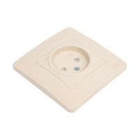 Розетка Systeme Electric Blanca внутр Беж б/з со шторками, 16А, 250В SE BLNRS000117