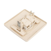 Розетка Systeme Electric Blanca внутр Беж б/з со шторками, 16А, 250В SE BLNRS000117