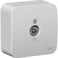 TV Розетка Systeme Electric Blanca наруж Алюминий изолир. пластина SE BLNTA000013