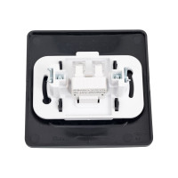 Компьютерная розетка Systeme Electric Blanca внутр Антрацит RJ45 SE BLNIS045006