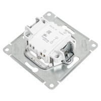 Нажимная кнопка Systeme Electric Glossa Бежевый, сх.1, 10АХ SE GSL000215