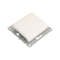 Нажимная кнопка Systeme Electric Glossa Перламутр сх.1, 10AX SE GSL000615