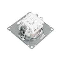 3-клавишный выключатель Systeme Electric Wessen 59 Белый 10АХ SE VS0510-351-1-86