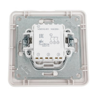 3-клавишный выключатель Systeme Electric скрытой проводки W59 10А IP20 10AX в сборе белый VS0510-351-18