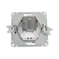 TV-розетка Systeme Electric Glossa Антрацит проходная 4DB SE GSL000792