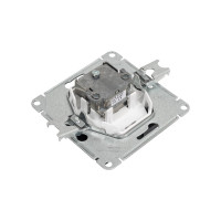 TV-розетка Systeme Electric Glossa Антрацит проходная 4DB SE GSL000792