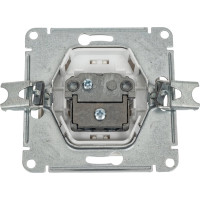 TV розетка Systeme Electric Glossa Молочная оконечная 1DB GSL000991