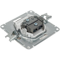 TV розетка Systeme Electric Glossa Молочная оконечная 1DB GSL000991