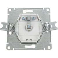 TV розетка Systeme Electric Glossa Молочная, механизм SE GSL000993