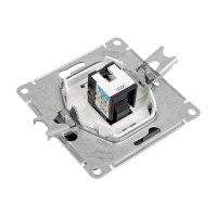 Телефонная розетка Systeme Electric Glossa Графит RJ11 SE GSL001381T