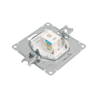 Телефонная розетка Systeme Electric Glossa Платина RJ11 SE GSL001281T