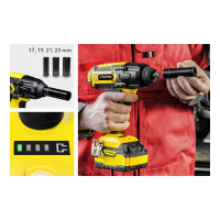 Аккумуляторный ударный гайковерт TROTEC PIWS 10-20V 4410000651