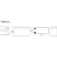 Аккумулятор для ИБП Leoch DJW12-9.0 12В, 9 Ач УТ-00002209