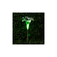 Садовый светильник ЭРА ERASF22-19 Лилия, на солнечной батарее, 75 см, Б0053379