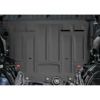 Защита картера + КПП + комплект крепежа АвтоБроня Сталь Volkswagen Taos 2021- V - 1 4 111.05127.1