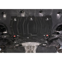 Защита картера + КПП + комплект крепежа АвтоБроня Сталь Kia Ceed SW 2018- V - 1 6 111.02374.3
