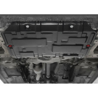 Защита картера и КПП АвтоБроня Haval F7 2019-2024/F7x 2019-н.в., сталь 1.8 мм 111.09417.1