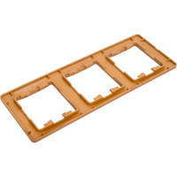 3-ая рамка Systeme Electric Glossa Дерево Дуб, вертикальная GSL000507