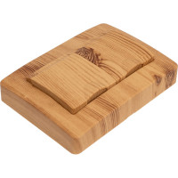 2-ая розетка Systeme Electric Blanca с/у ясень с/з IP44 со шт., 16А BLNRS441125