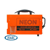Сварочный инвертор (аттестат НАКС) NEON ВД-253 СВ000004725