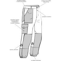 Летний костюм URSUS ГОРКА-ГОРЕЦ КОС818-270; 64-66, 170-176