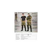 Летний костюм URSUS ГОРКА-ГОРЕЦ КОС818-270; 64-66, 170-176