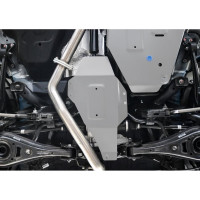 Защита редуктора + комплект крепежа Rival для Geely Atlas Pro 2021-, V - , алюминий 1.5T 333.1928.1