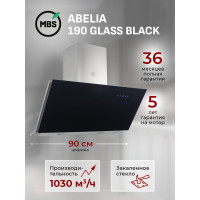 Кухонная вытяжка MBS ABELIA 190 GLASS BLACK 5408