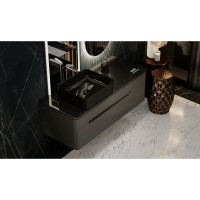 Подвесная тумба Jorno Shine 120 с мультимедийным комплексом для раковины MELANA MLN-320353MB Shi.01.120-M, P, A