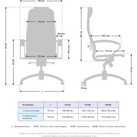 Кресло МЕТТА Samurai K-1.04 MPES, темно-коричневый z312299953