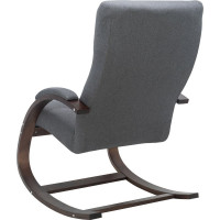 Кресло-качалка Leset Милано, Орех текстура, ткань Малмо 95 6760-7342