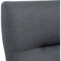 Кресло-качалка Leset Милано, Орех текстура, ткань Малмо 95 6760-7342