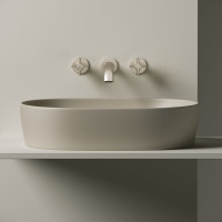 Умывальник чаша Ceramicanova Element накладная, овальная 600x415x135 мм CN6047MC