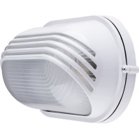 Светильник TDM ELECTRIC НПБ1207 белый, овал, ресничка, 100 Вт IP54 SQ0303-0057