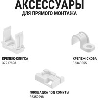 Труба гладкая жесткая TDM ELECTRIC ПВХ d 25 длина 2 м индивид. упак. 37 шт. штрихкод, белая SQ0404-0033