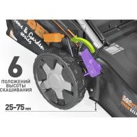 Бензиновая газонокосилка CARVER LMG-2951DM HOBBY 01.024.00022