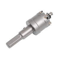 Коронка по металлу 27 мм с пластинами ВК8 WOLFSTAR cw00014
