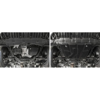 ЗК+КПП Toyota Rav4 2010-2013 2013-2015 2015-н.в., сталь 2 мм АвтоБроня 111.05709.1