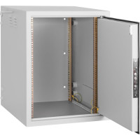 Настенный антивандальный шкаф TLK 19, 12U, серый TWS-126065-M-GY