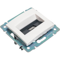 Розетка Legrand телефонная RJ11 Legrand Valena белый 694274