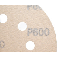 Диск шлифовальный AP33M (100 шт/уп; 125 мм; 8 отверстий; Р600) Hanko AP33M.125.8.0600