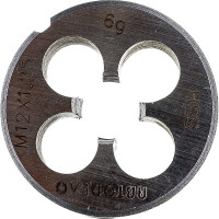 Плашка М12х1.25мм D-38мм HSS4341 АвтоDело 40884 15248