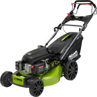 Бензиновая самоходная газонокосилка 54 см Grizzly SKY-12 (с электрозапуском)