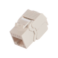 Модуль Keystone NIKOMAX  категория 6a, RJ45/8P8C, белый NMC-KJUA2-ET-WT