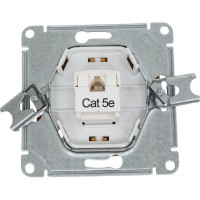 Компьютерная розетка Systeme Electric GLOSSA RJ45 категория 5E, ДЕРЕВО ДУБ GSL000581K