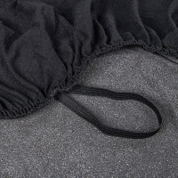 Комплект чехлов-рубашек на сиденья с подголовниками ARNEZI черный с красным 8пр A0508002